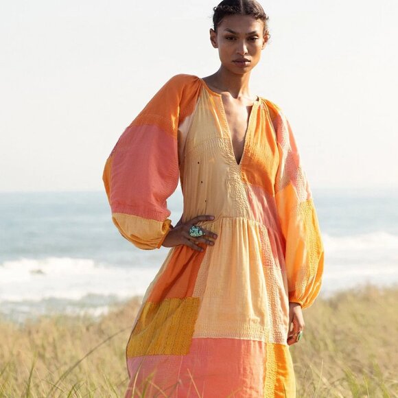 Alix Of Bohemia Dresses & Skirts - Celeste Mango Sari Dress